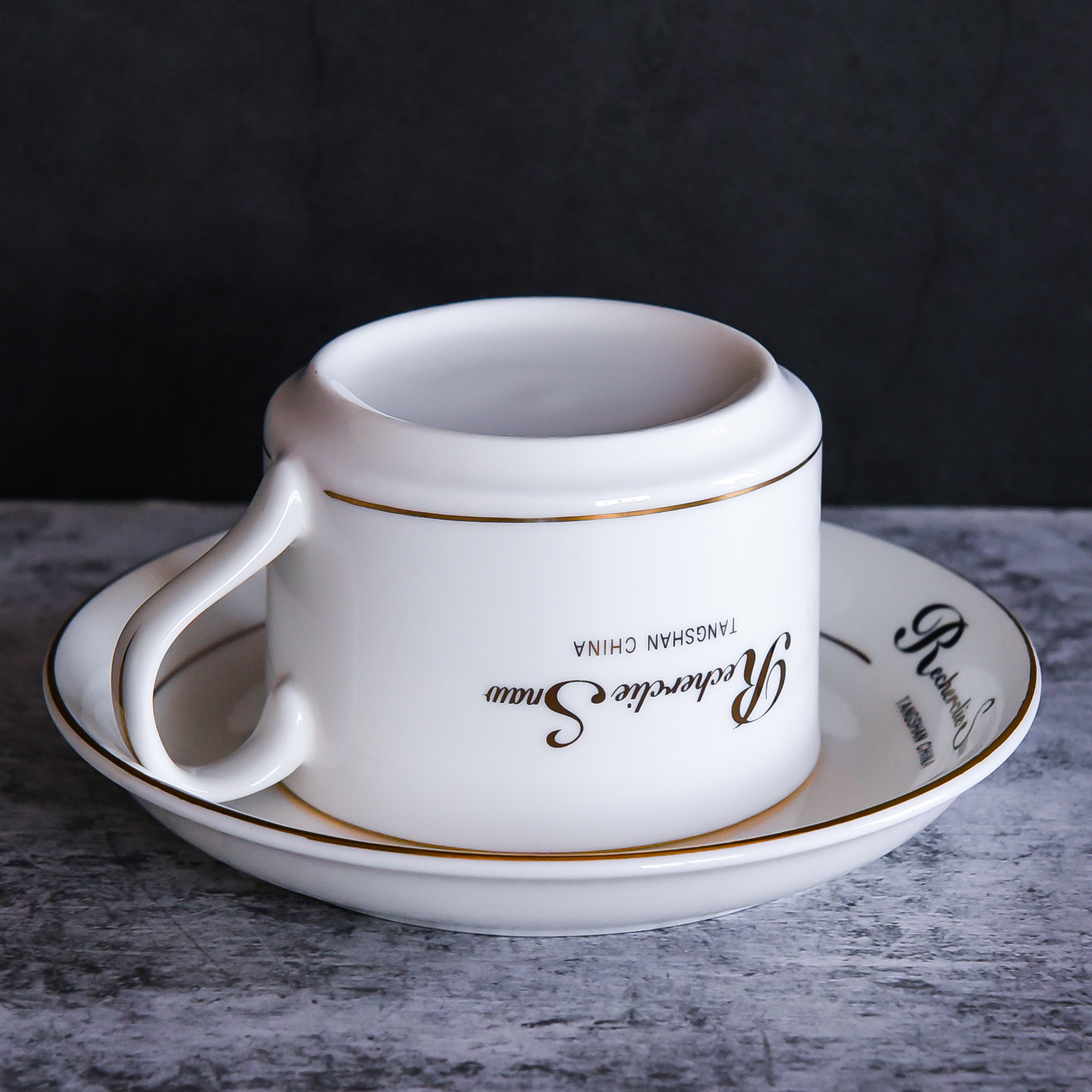 咖啡杯碟套装陶瓷创意欧式咖啡杯简约咖啡杯