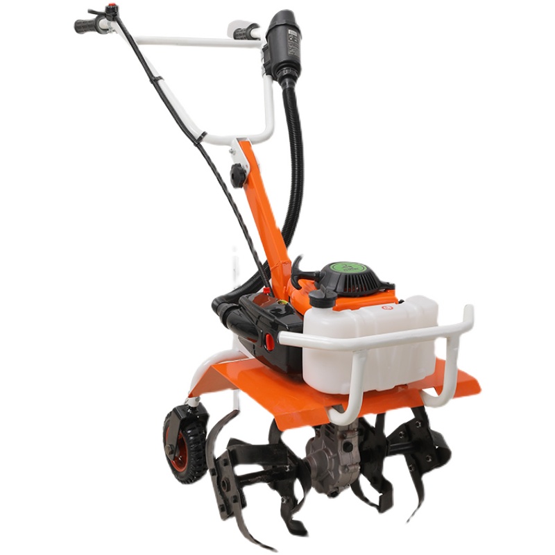 多功能微耕机小型农用机械家用大功率耕地翻土锄草汽油开沟旋耕机