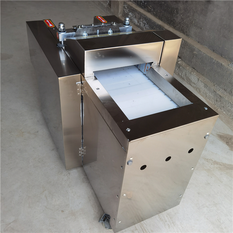 鸡肉切块机  全自动鸡肉切块机 小型鸡肉切块机