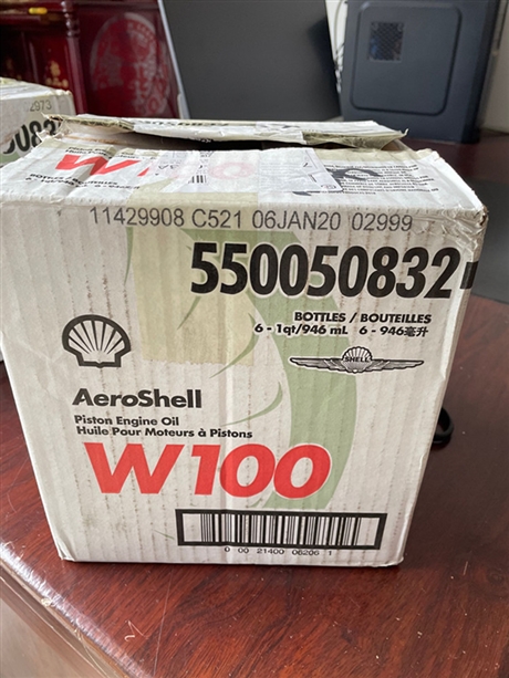 Aeroshell Oil W100壳牌W100号四冲程内燃机油