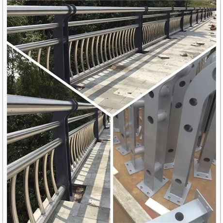 吉林四平 不锈钢围墙护栏厂家 不锈钢复合管道路护栏 不锈钢304护栏价格