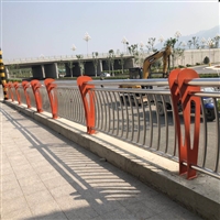 灯光护栏 桥梁不锈钢防护栏价格 贵州不锈钢护栏桥梁厂家