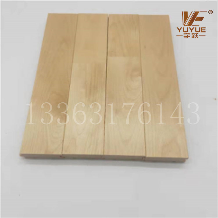 辽阳体育木地板 室内枫桦木实木地板生产厂家