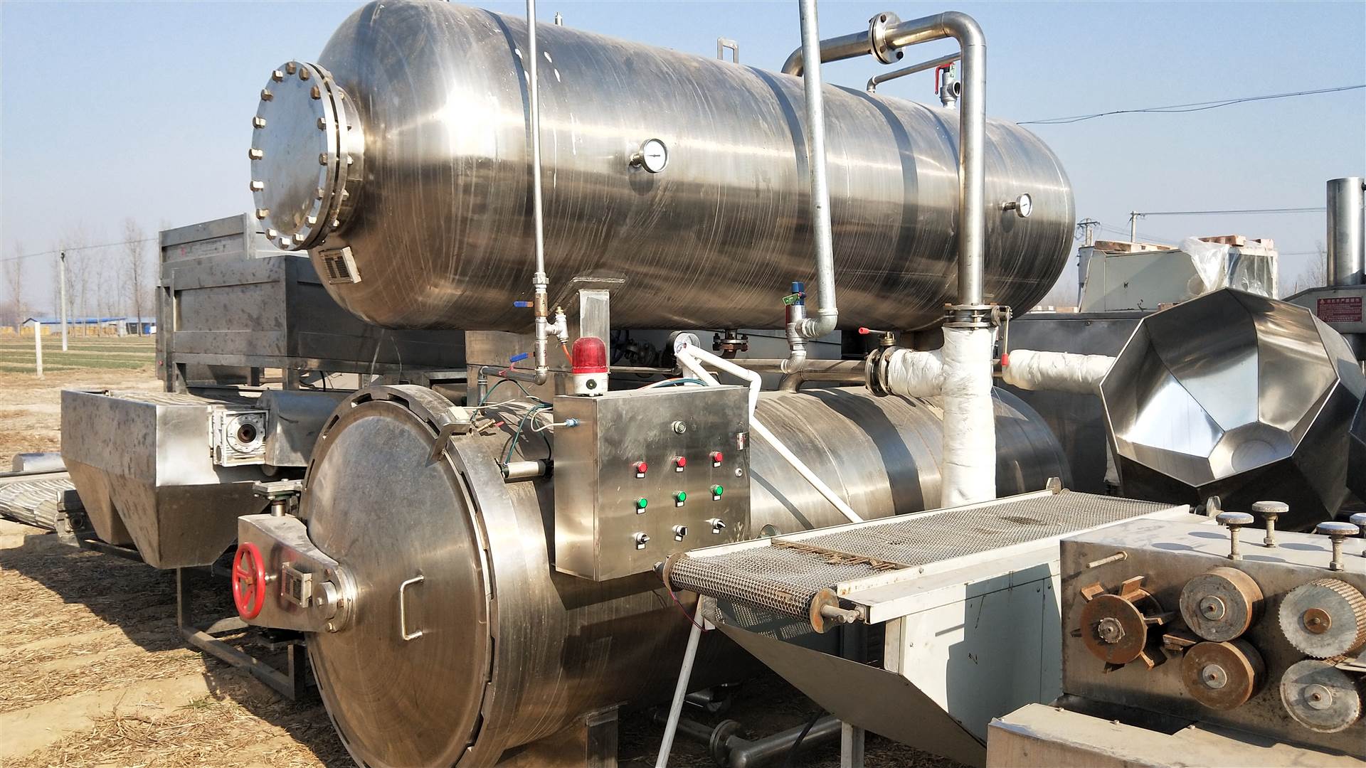 二手食品杀菌锅设备二手喷淋杀菌锅二手多功能杀菌锅