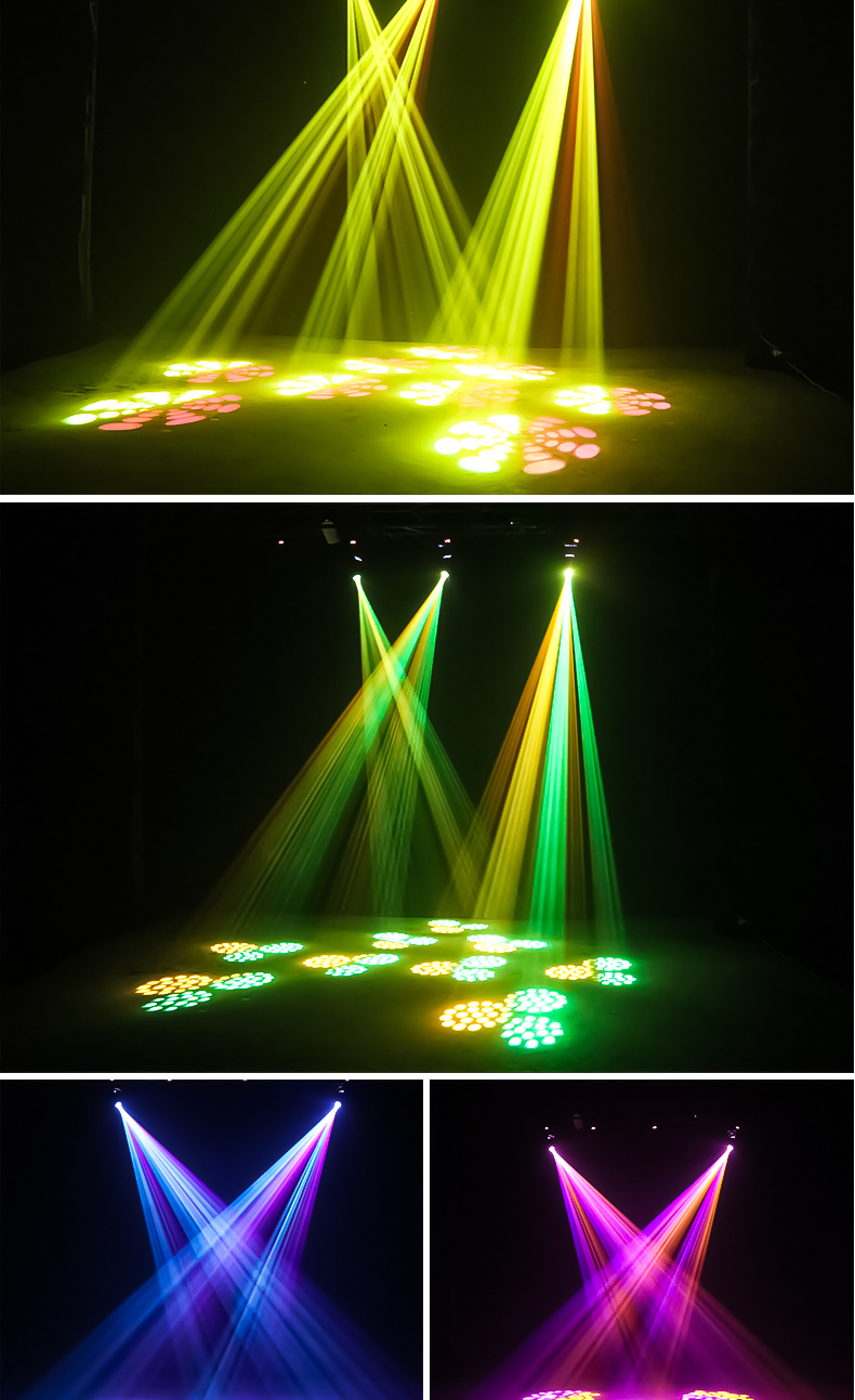 ktv摇头灯小光束灯旋转灯声控激光灯led图案灯花灯七彩彩灯闪光灯蹦迪