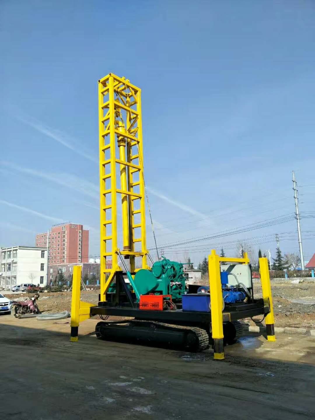 hw400l履带式水文钻机水文水井钻机