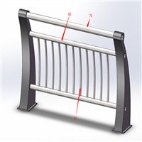 道路铝合金护栏桥梁防撞护栏生产厂家