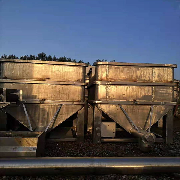 出售二手食品储料仓 304不锈钢储料罐 原料储存料罐回收