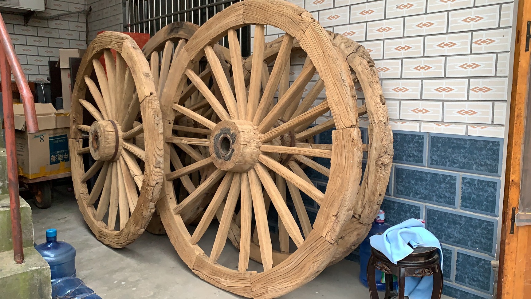 农村老马车轱辘 青石蒜臼子 山东启杰 厂家电话报价