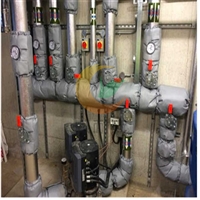 广西南宁梧州河池 可拆卸换热站补偿器隔热夹克