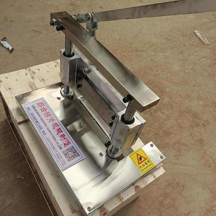 锦贤机械肉铺手动铡骨机手动切骨机
