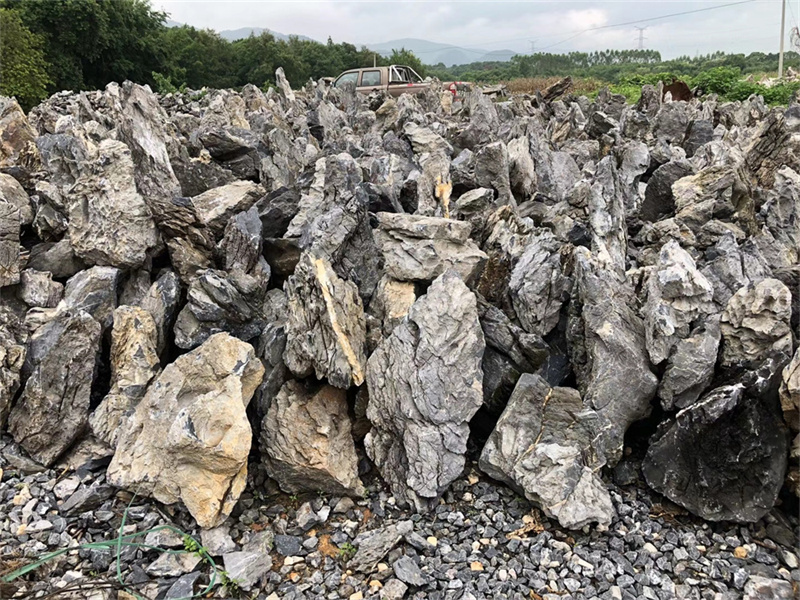 英石景观观赏石英石批发厂家纹理清晰大英德石