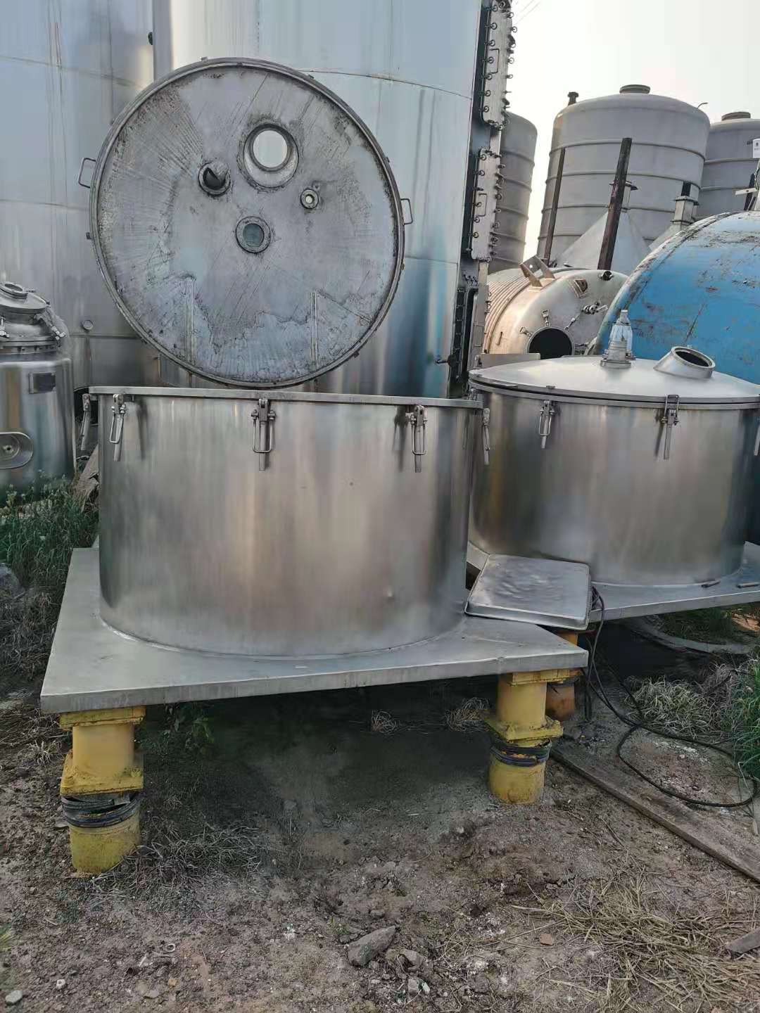 转让二手不锈钢钛材平板离心机多台型号齐全欢迎订购