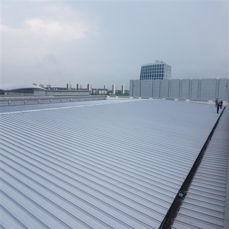 厂家定制直立锁边65400板07厚氟碳漆铝镁锰合金屋面板