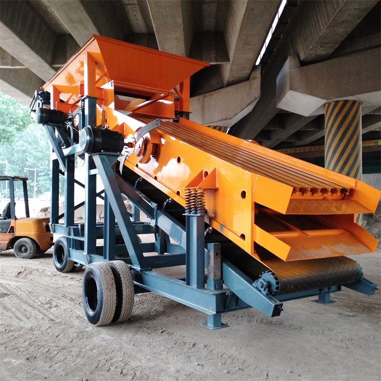 速凌筛石头设备 矿石筛选设备 矿石筛土机