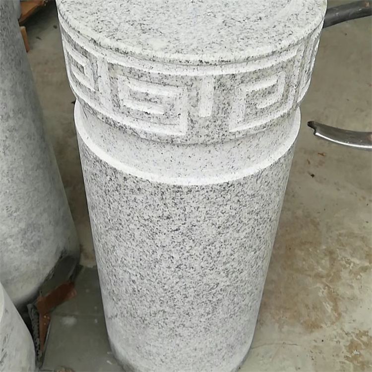 止车柱路障石球挡车球车挡石挡车石柱批发