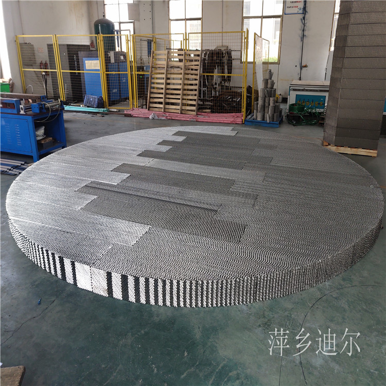 280Y波纹填料  过氧化氢项目规整分离填料 日产量30立方