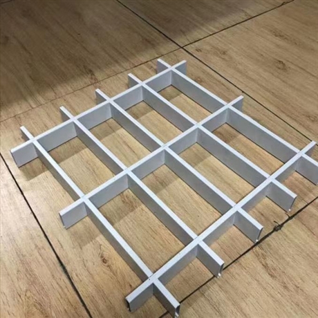 白色鋁格柵吊頂天花廠家