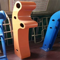 防撞护栏立柱 景观防撞护栏立柱 景观灯光栏杆厂定制