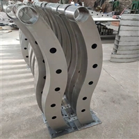 圣兴防撞护栏立柱 桥梁护栏立柱 Q235B喷涂钢板立柱 常年生产定做