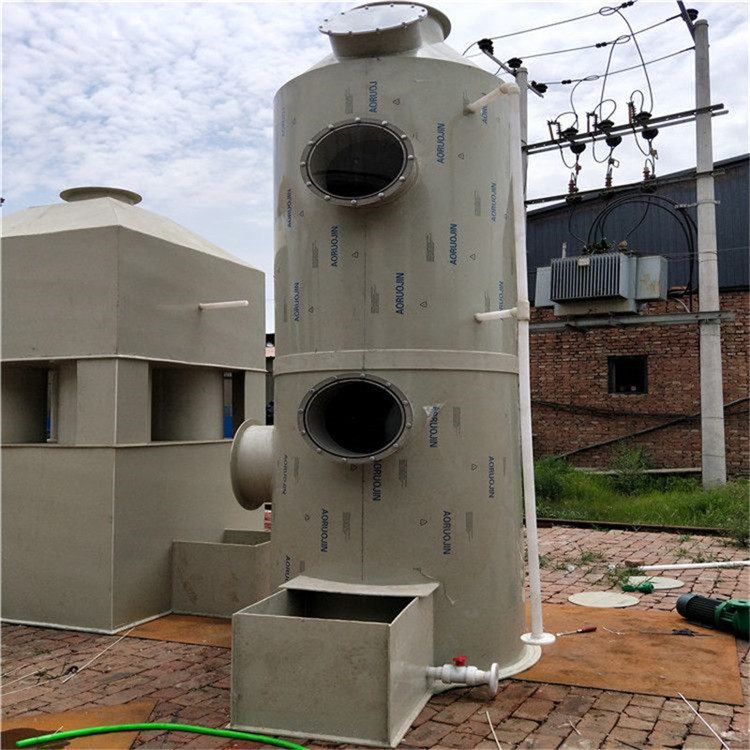 玻璃钢pp脱硫塔废水处理pp净化塔批发商