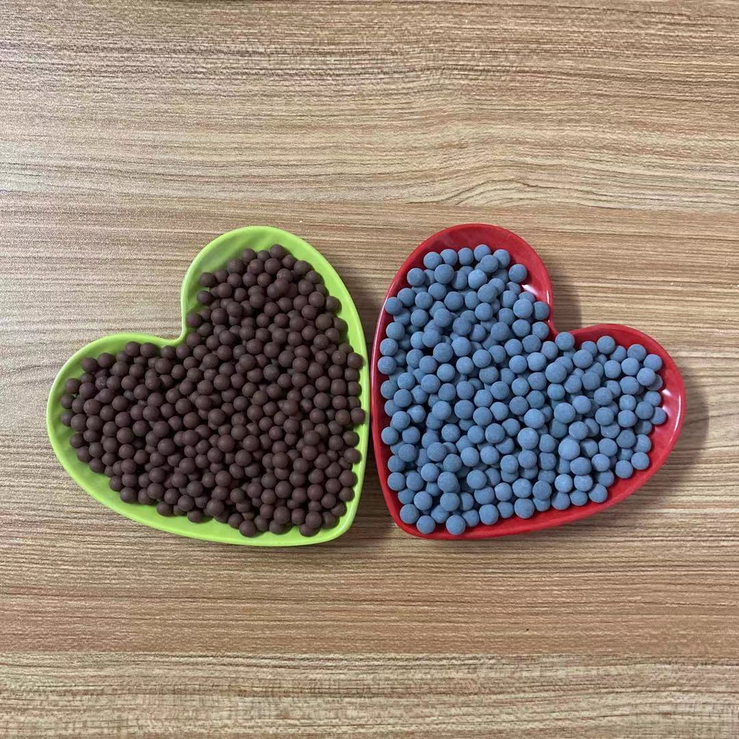 保湿陶碳球彩色陶粒隔水保气适合水培花卉装饰铺面混合彩色陶粒