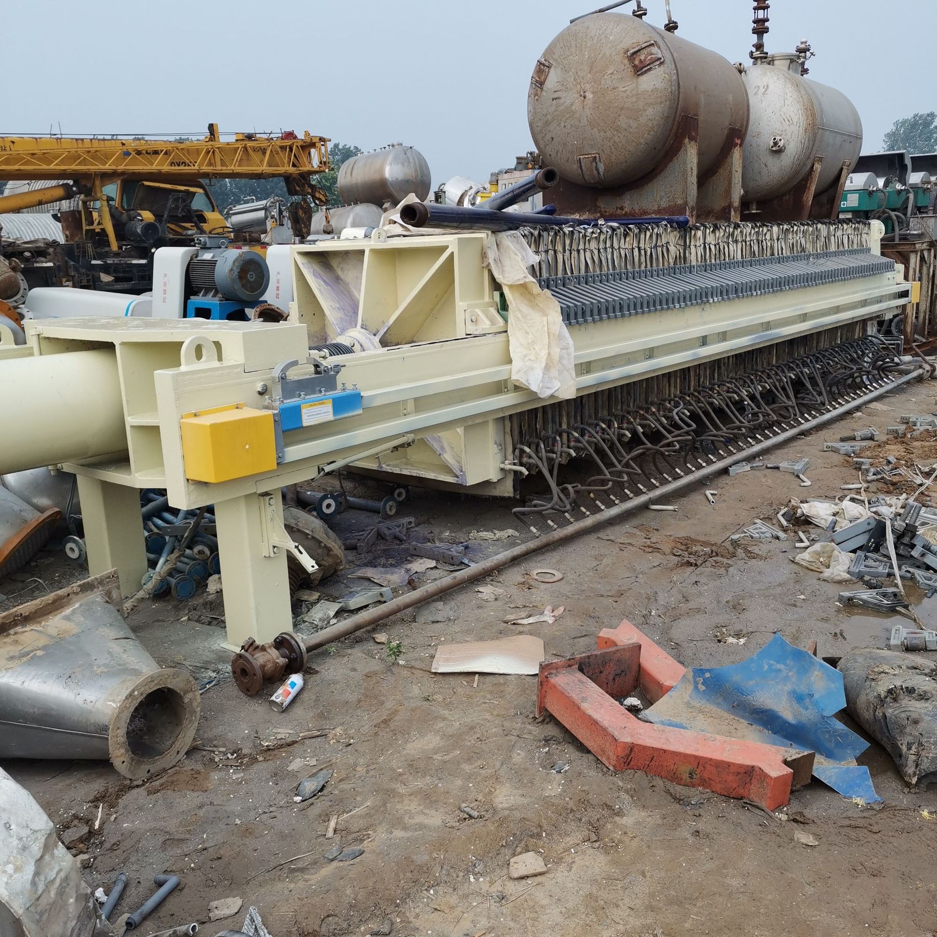 转让二手隔膜式压滤机规格全成色新可随时订购