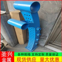 河道护栏立柱 不锈钢复合管护栏立柱 涂塑护栏生产企业直营