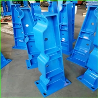 黄金护栏立柱 公路桥梁护栏立柱 河道灯光栏杆