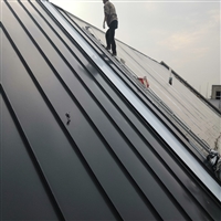 矮立双锁边屋面系统 25-330立边咬合铝镁锰板