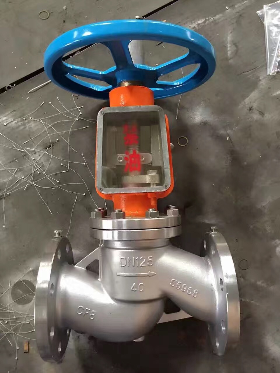 江苏唐龙jy41w-40p高压氧气截止阀