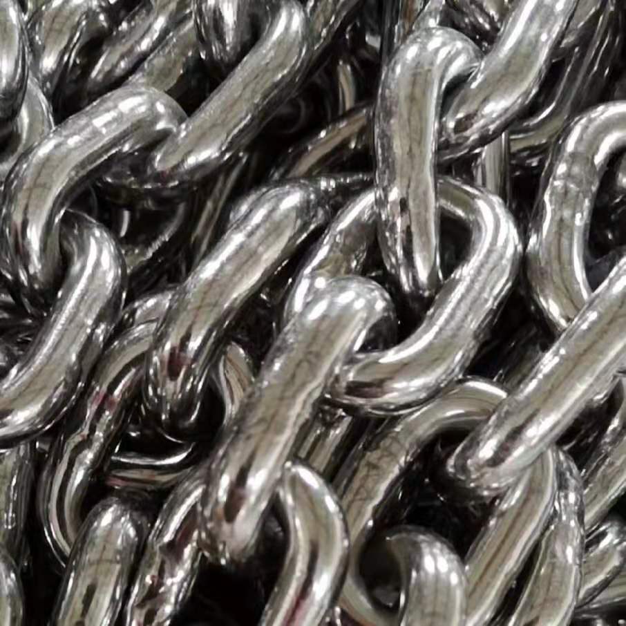 陕西煤矿矿用链条不锈钢链条高质量圆型链条抗腐刮板机链条规格可定