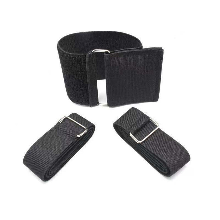 铁扣高弹力绑带魔术贴自由粘合束腰绑带捆绑带收腹带