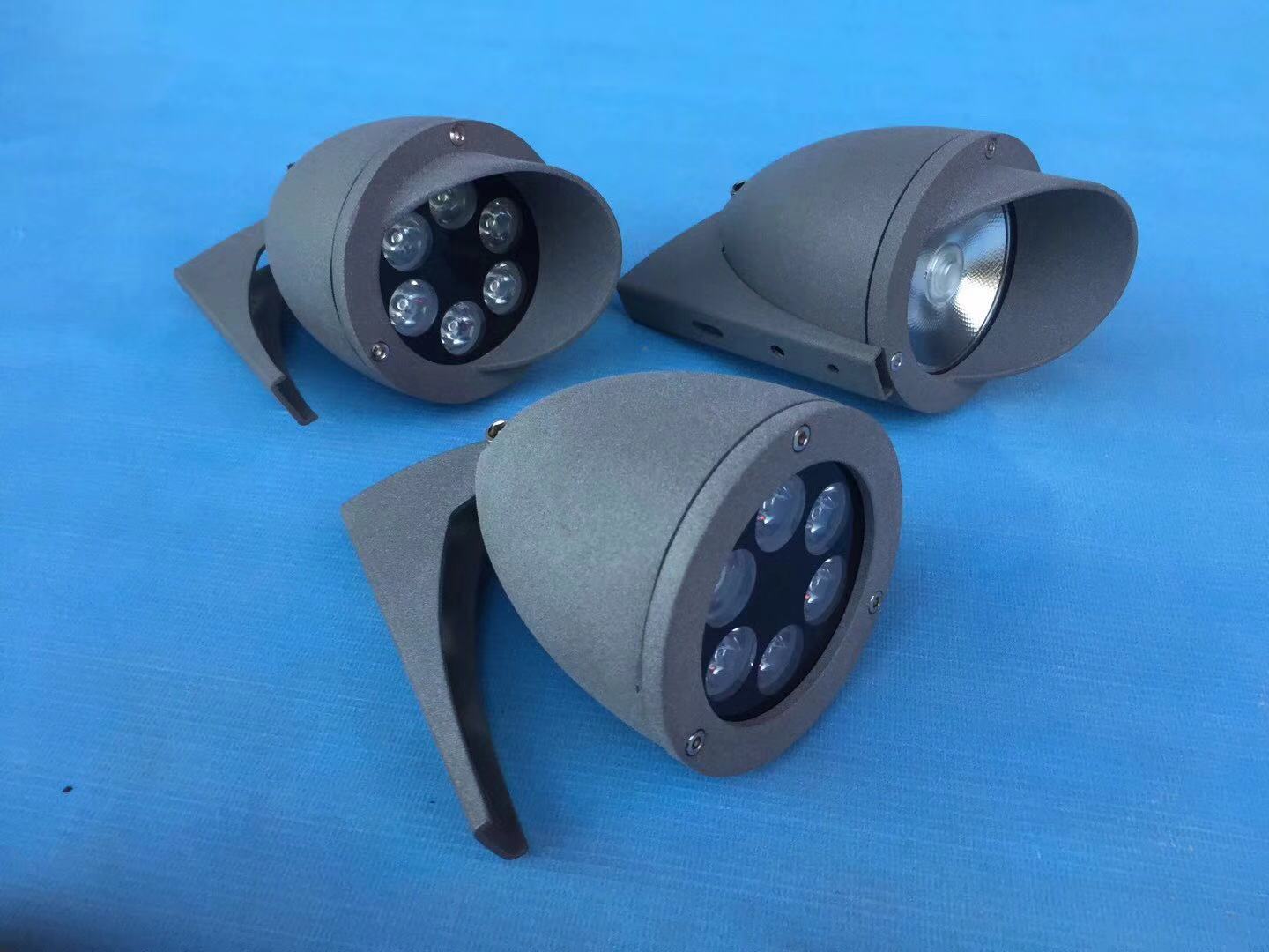 3w圆形led瓦楞灯3w瓦片投光灯安装简便高亮度瓦片灯