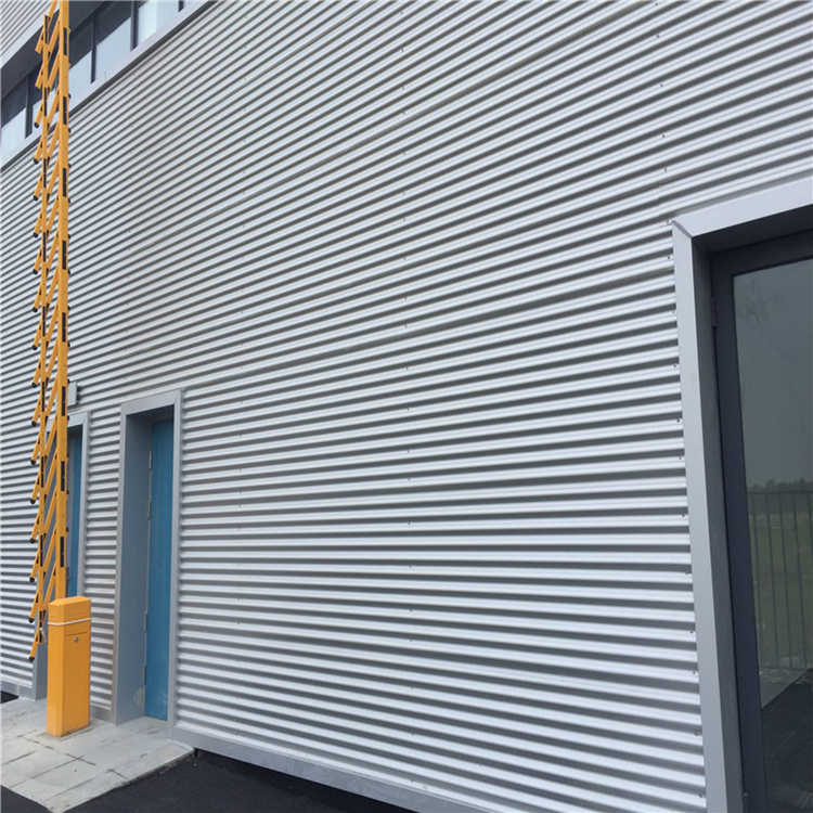 厂房外墙板 310型无钉暗扣板波纹板 隐藏式墙面板