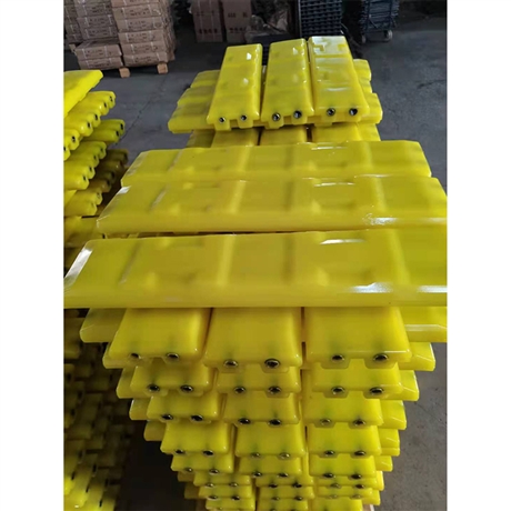 久保田牛津链板胶块耐磨链板胶块钩机450履带橡胶加强胶块支持定制