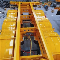 危险品碟刹气囊桥半挂车 三桥危险品骨架车 升级换代市场加速