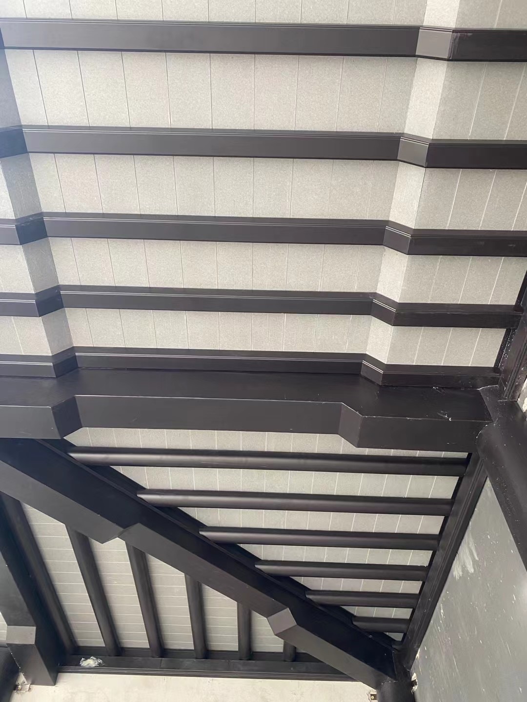 古建筑铝合金装饰构件古建连廊国之韵古建