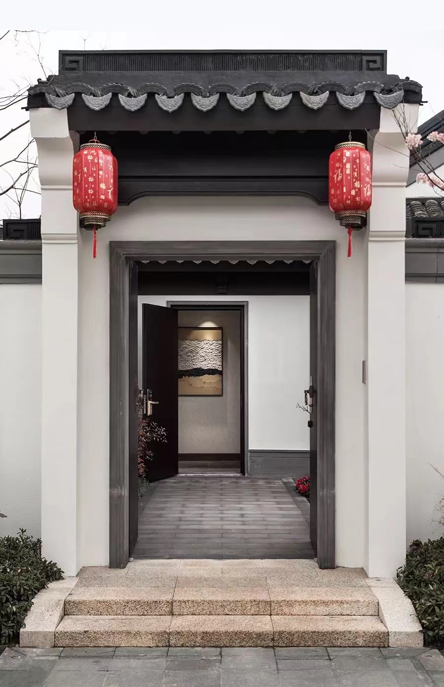 古建系列国之韵古建苏派连廊