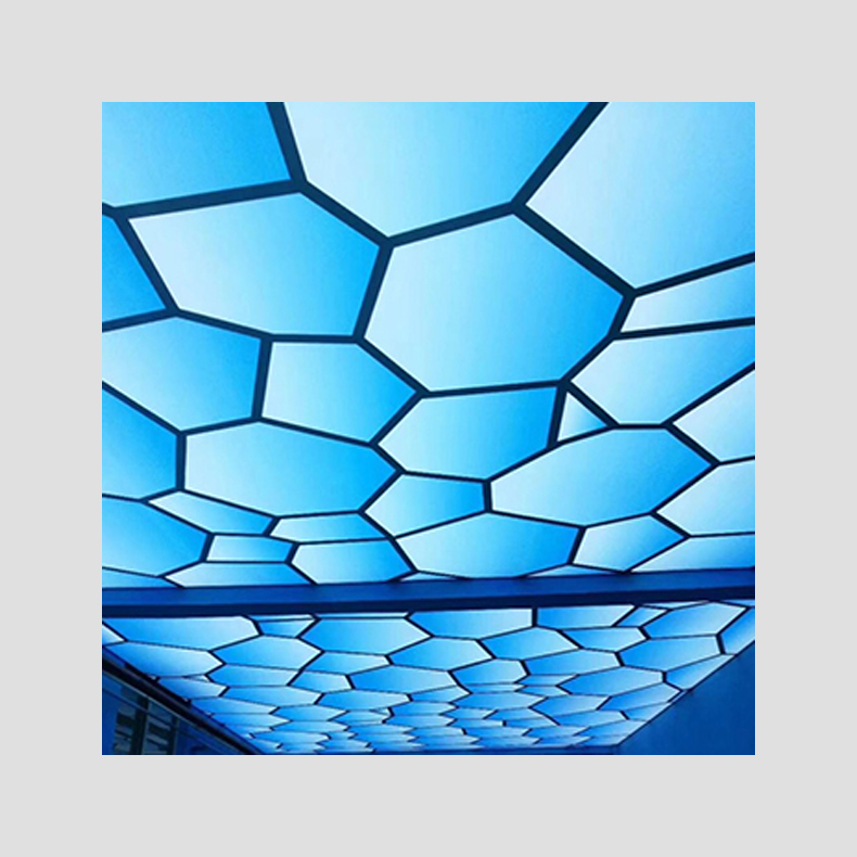 深圳厂家uv软膜天花6cm卡布灯箱