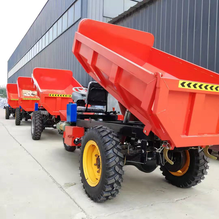 电动工程运输车 3t电动翻斗车液压自卸无刷电机 防爆三轮车