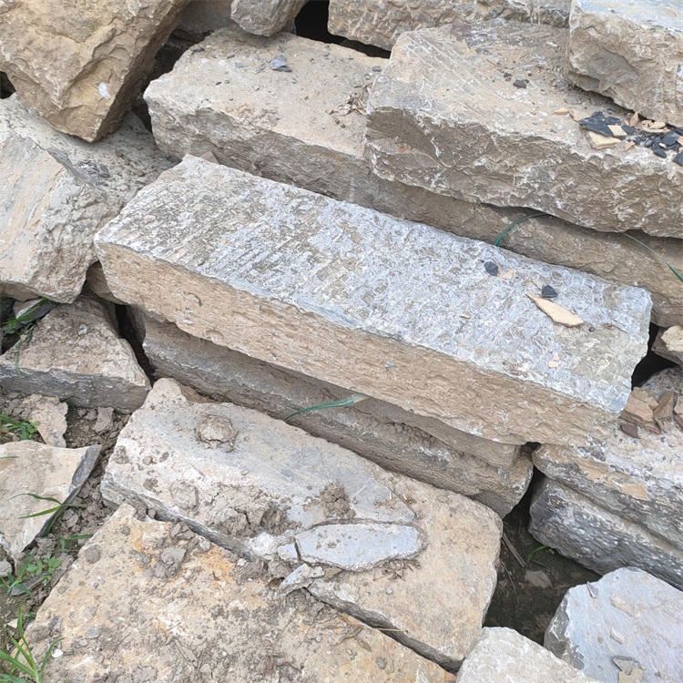 青石脚踏老石板铺地旧石板石板材古建筑装饰老石条