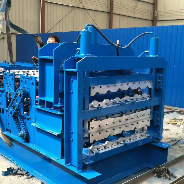 全自动智能树脂瓦设备金亚仿树脂瓦压瓦机竹节琉璃瓦压型机