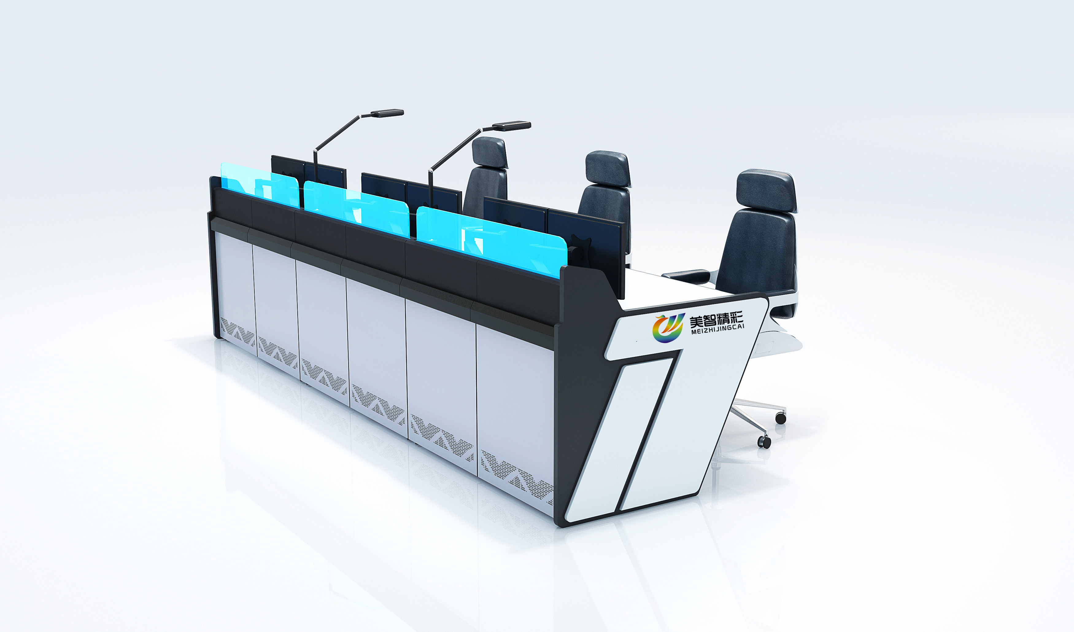 非标定做沈阳智慧城市运营中心控制台