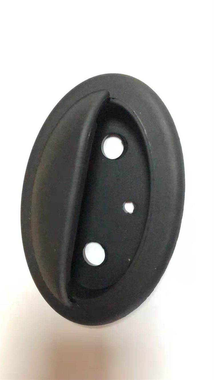 审讯室软包防撞门橡胶门把手灰色黑色