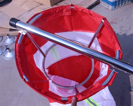 越翔安防不锈钢金属支架 风向袋套装带转动轴承 感应灵敏