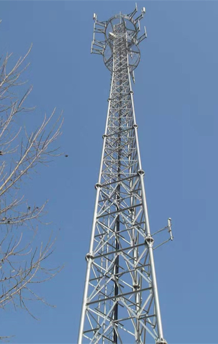 衡水蓬泽销售三管通信塔手机信号发射塔价格优惠