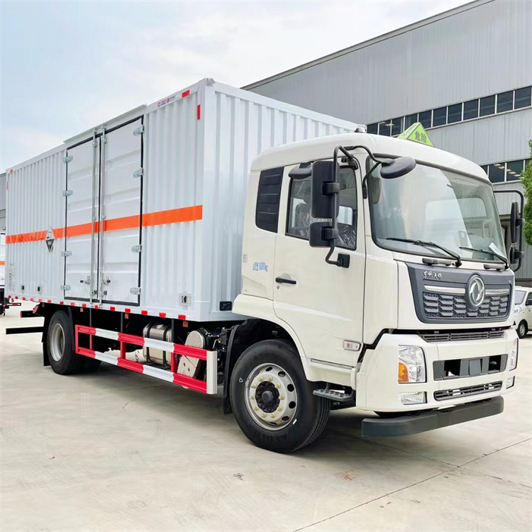 10吨危险品厢式运输车国六天锦危化品运输车腐蚀品专用车