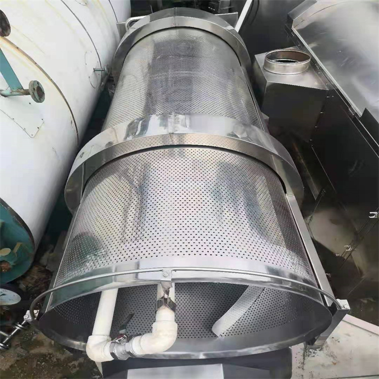 购销二手滚筒式中草药干洗机 中草药食品清洗机 喷淋循环水洗药机回收