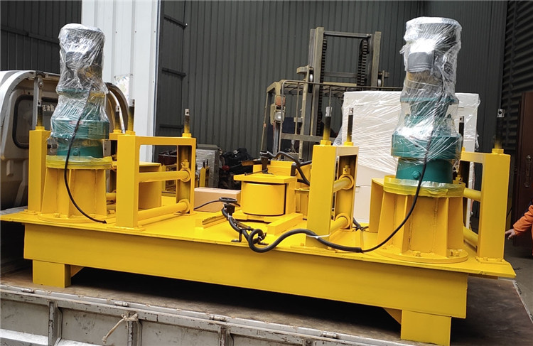 待到弯曲机到结束之后,关闭机械传动,启动液压,使液压缸回之原来状态